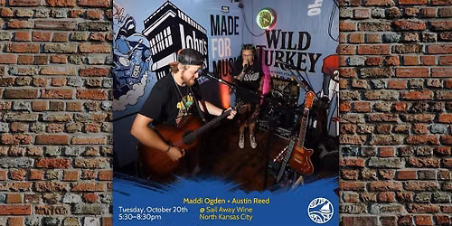 Maddi Ogden + Austin Reed: Live Music Tuesdays at Sail Away Wine