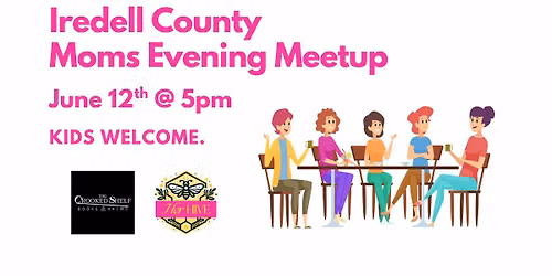 Iredell County Moms Evening Meetup @ The Crooked Shelf