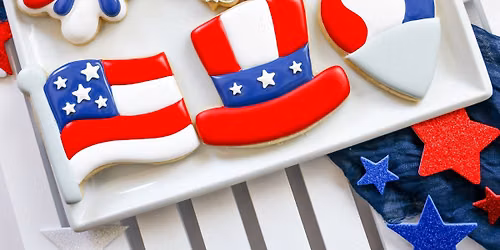 Cookie Decorating - Fourth of July Theme (Hurricane)