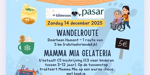 kerst wandeling tvv De Wiek