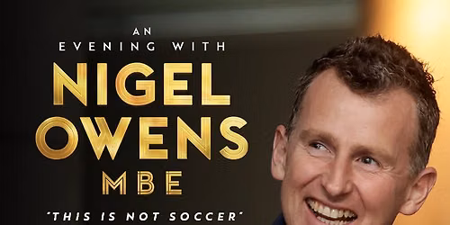An Evening With Nigel Owens MBE
