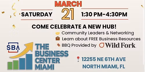 THE Business Center Miami Women's Entrepreneurship Open House