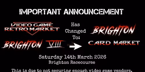 Video Game Retro Market Brighton