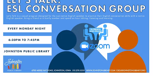 Let's Talk: ESL Conversation Group