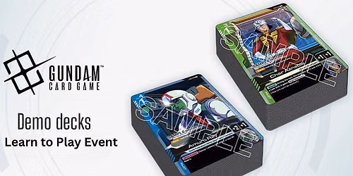 Gundam TCG Learn To Play