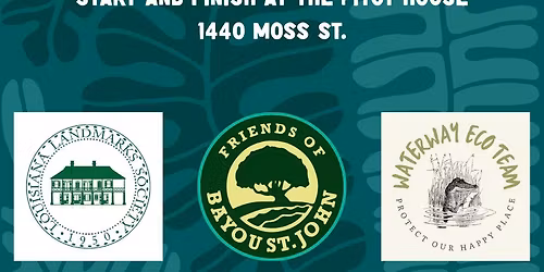 Bayou St John Clean Up - Love the Boot