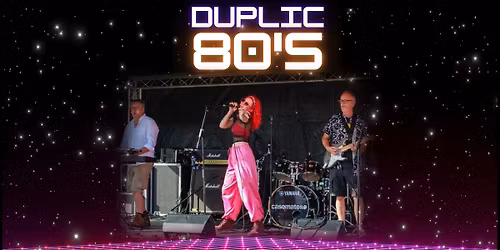Duplic 80’s Debut Gig at Rustington Sports and social Club!