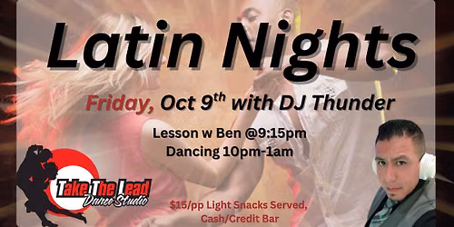 Latin Night at Take The Lead