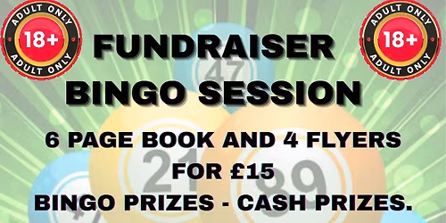 FUNDRAISER BINGO NIGHT