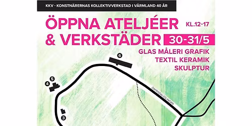 \u00d6ppna atelj\u00e9er & verkst\u00e4der p\u00e5 Zakrisdal