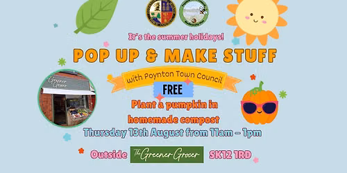 POP UP AND MAKE STUFF: Plant a pumpkin in homemade compost