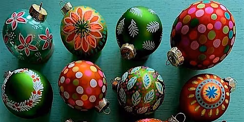 Design & Decorate a Trio of Christmas Baubles