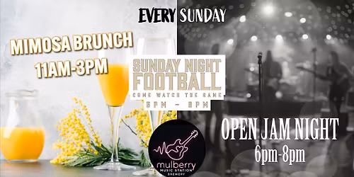 Sunday Brunch & Open Jam Night