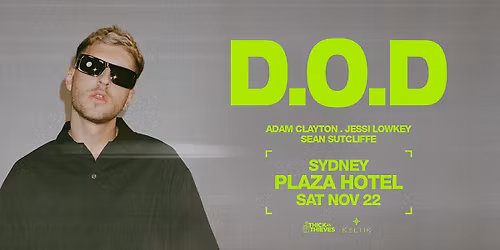D.O.D Australia Tour 2025 - Sydney