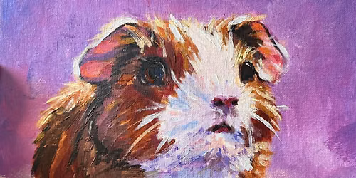 Paint this Gorgeous Guinea Pig at IWFC in Ipswich 21st October 6:30pm