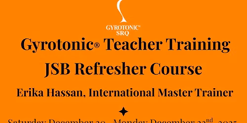 Gyrotonic Jumping Stretching Board Refresher Course