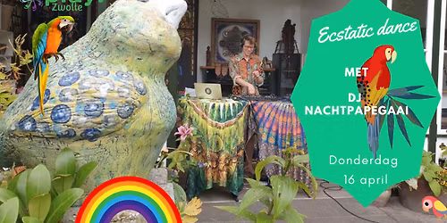 PLAY! Zwolle Ecstatic Dance met DJ Nachtpapegaai