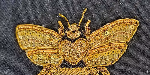 Heritage Craft Workshop: Stitch a Goldwork Bee
