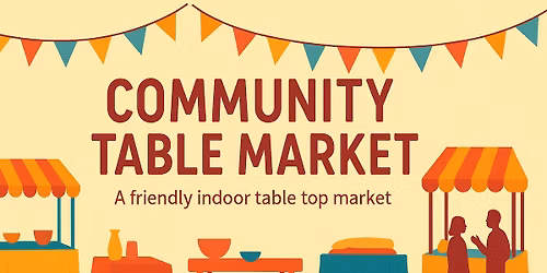 OUR FIRST COMMUNITY TABLE MARKET at PENMAENMAWR