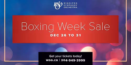 Winnipeg Symphony Orchestra - Mozart and Shostakovich at Centennial Concert Hall - Winnipeg