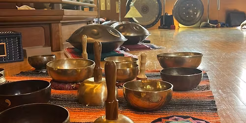 Monthly sound bath with Luke and Lisa