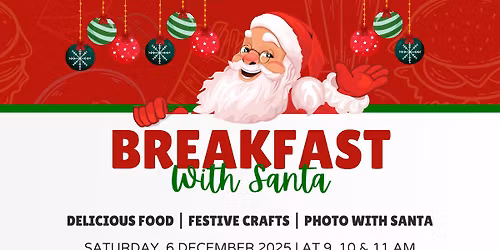 Wesley Church Annual Breakfast With Santa 2025