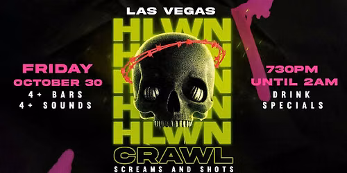 Las Vegas's Haunted Hop 2026: Halloween Bar Crawl (Friday, Oct 30)