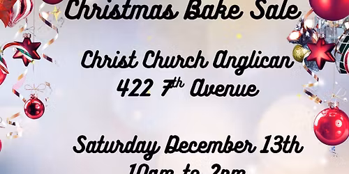 Christmas Bake Sale