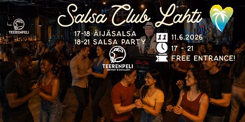 Salsa Club Lahti @Teerenpeli 11.6.2026