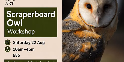 Scraperboard Owl Workshop