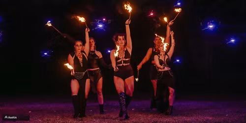Hecate's Torch - Fire Dancing Integrated with Drone Light-Show