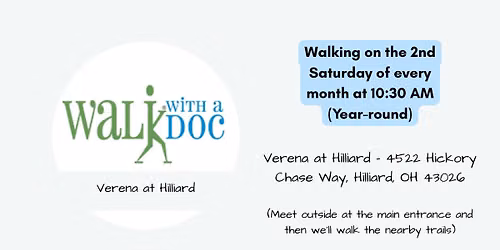 Walk with a Doc at the Verena at Hilliard