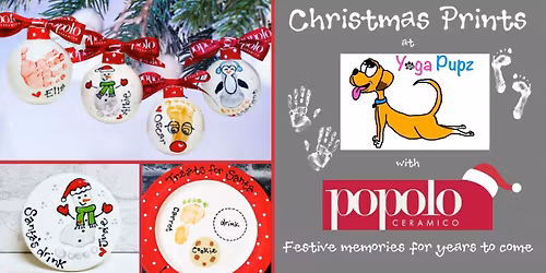 Christmas prints at Yogapupz Gateshead