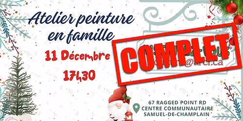 Atelier peinture familles