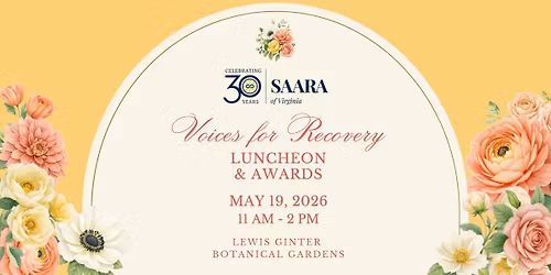 2026 Voices for Recovery Luncheon and Awards