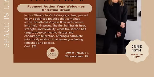 Vin to Yin - A Full Body Yoga Flow