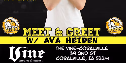 Meet & Greet w\/ Ava Heiden