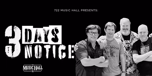 3 Days Notice