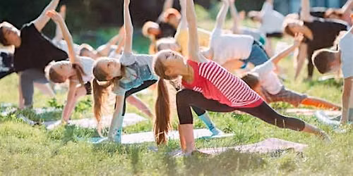 Kids and Family Outdoor Yoga