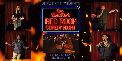 Red Room Comedy @ Red Tracton's STAND-UP COMEDY! Saturday, Sept 26th @ 7PM