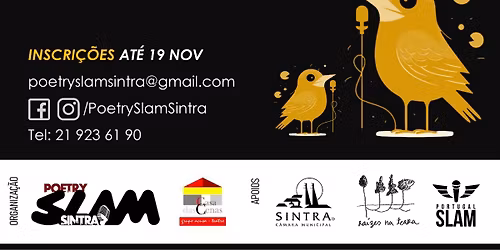 Jantar Poético 2025 | Poetry Slam Sintra 