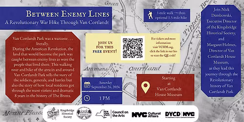 Between Enemy Lines: A Revolutionary War Hike Through Van Cortlandt