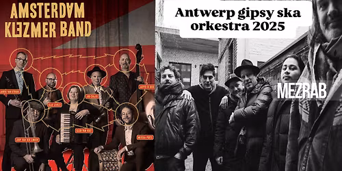 Antwerp Gipsy-Ska Orkestra & Amsterdam Klezmer Band LIVE \u2605 Club Amsterdam Klezmer