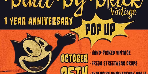 Built By Brick Vintage Pop Up