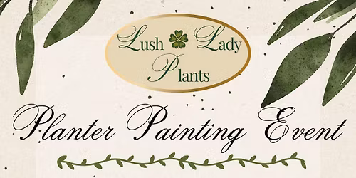 Planter Painting Event