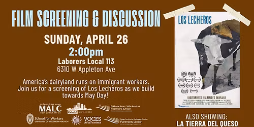 Los Lecheros Film Screening and Panel