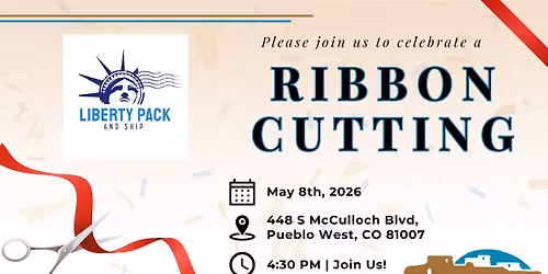Liberty Pack & Ship Ribbon Cutting