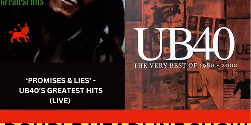 Buffalo Soul - Bob Marley Experience & Promises & Lies UB40 Tribute (Live)