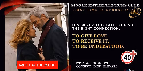 The Right Connection \u2014 Elite Singles Night for Entrepreneurs 40+