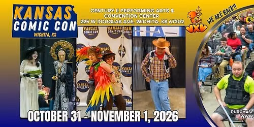 Kansas Comic Con 2026